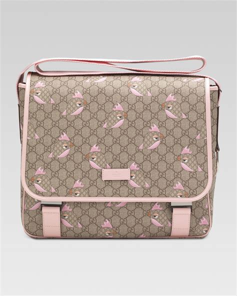 gucci zoo birds diaper bag|Diaper Bags and Totes .